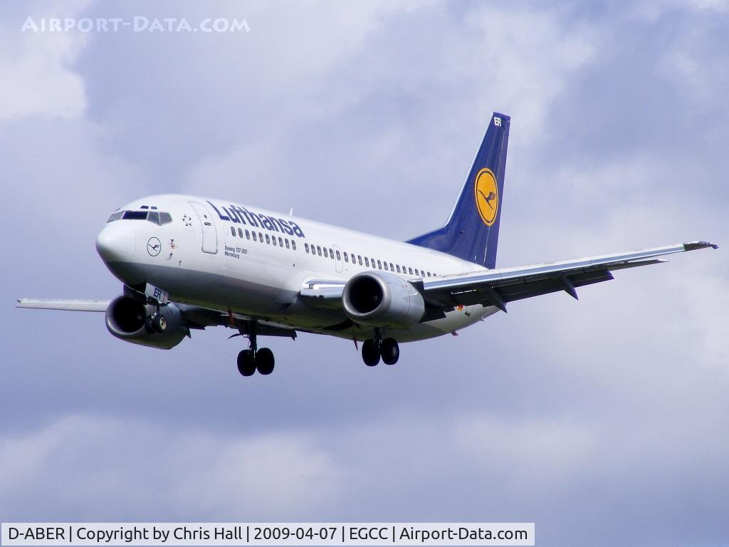 D-ABER, 1992 Boeing 737-330 C/N 26431, Lufthansa