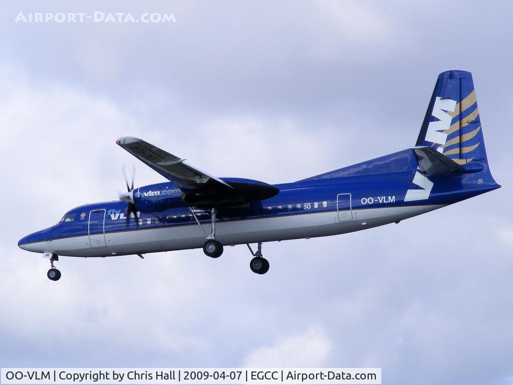 OO-VLM, 1988 Fokker 50 C/N 20135, VLM