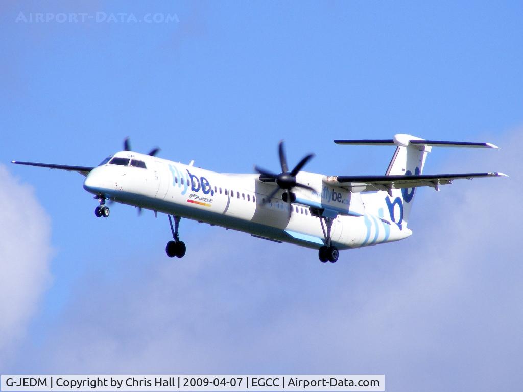 G-JEDM, 2003 De Havilland Canada DHC-8-402Q Dash 8 C/N 4077, flybe