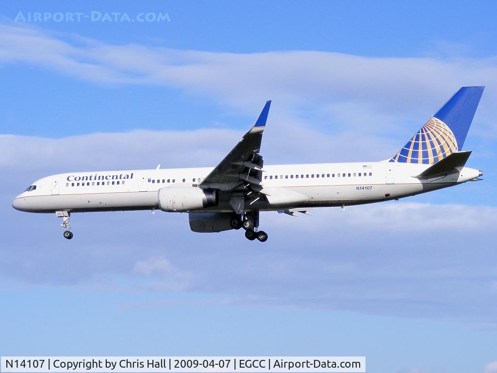 N14107, 1994 Boeing 757-224 C/N 27297, Continental