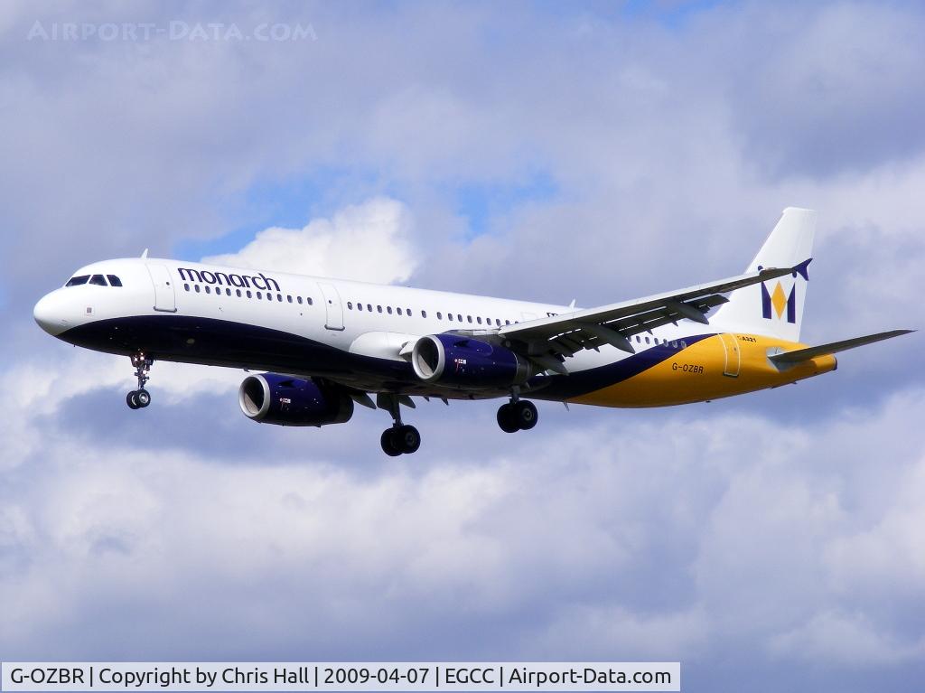 G-OZBR, 2002 Airbus A321-231 C/N 1794, Monarch