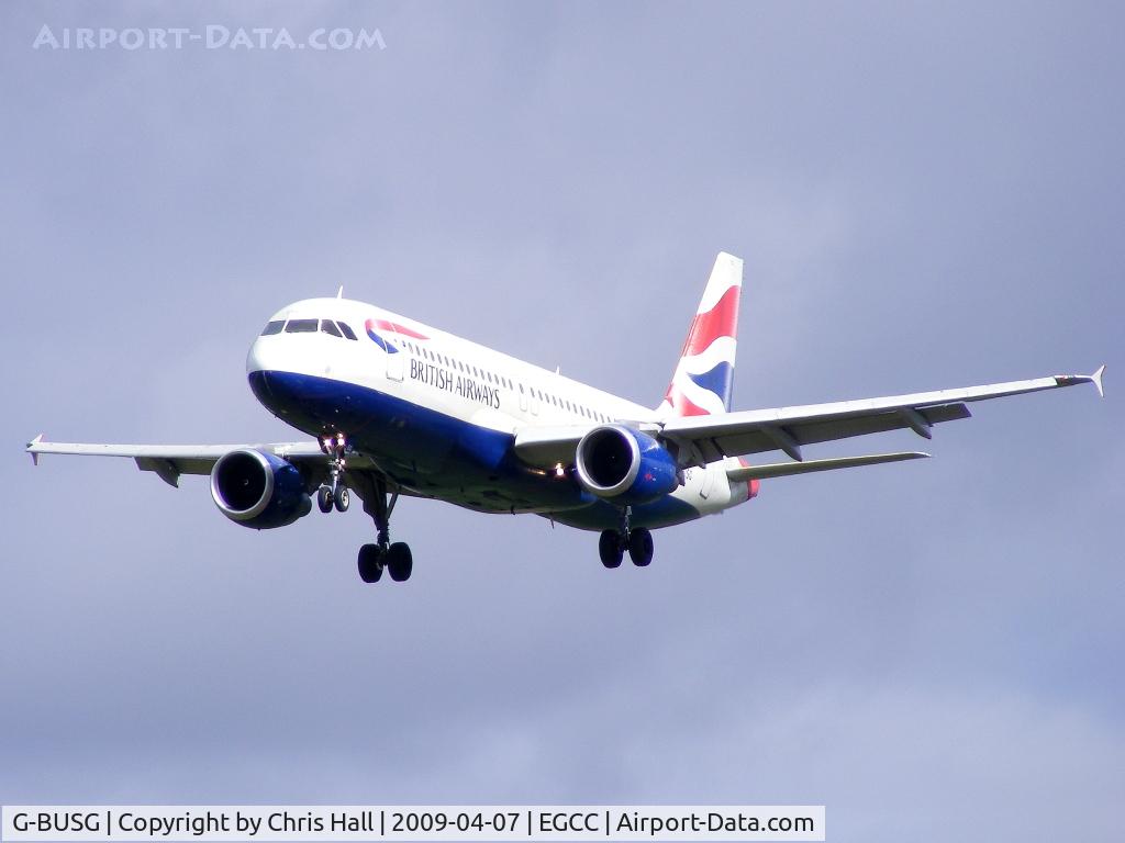 G-BUSG, 1989 Airbus A320-211 C/N 039, British Airways