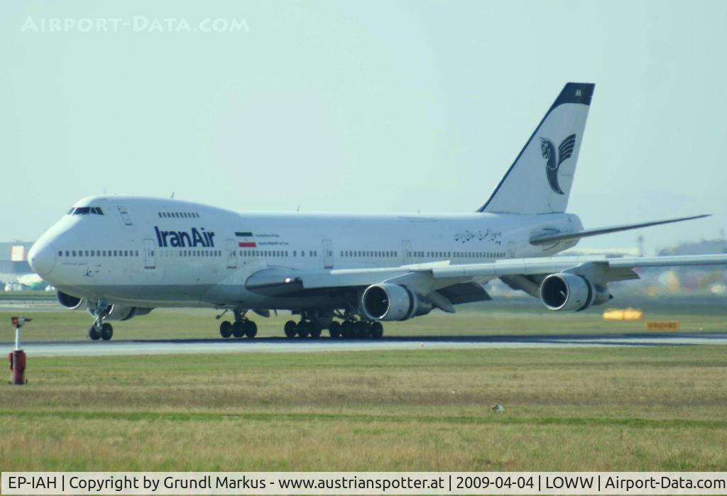 EP-IAH, 1976 Boeing 747-286M C/N 21218, Iran Air