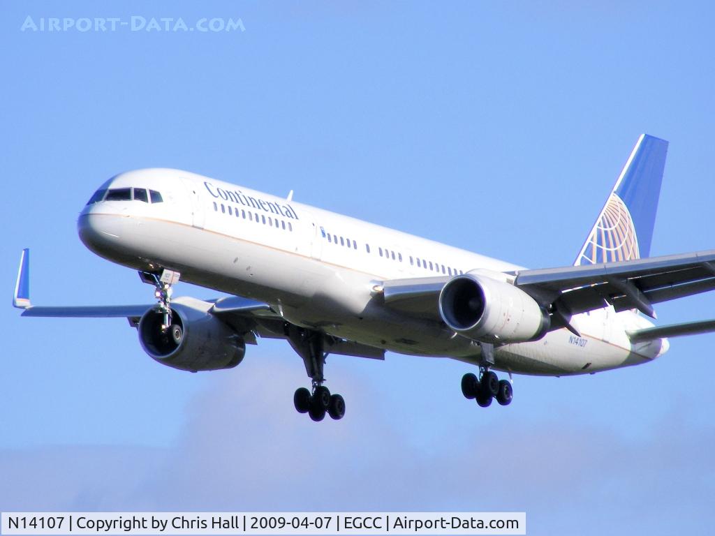 N14107, 1994 Boeing 757-224 C/N 27297, Continental