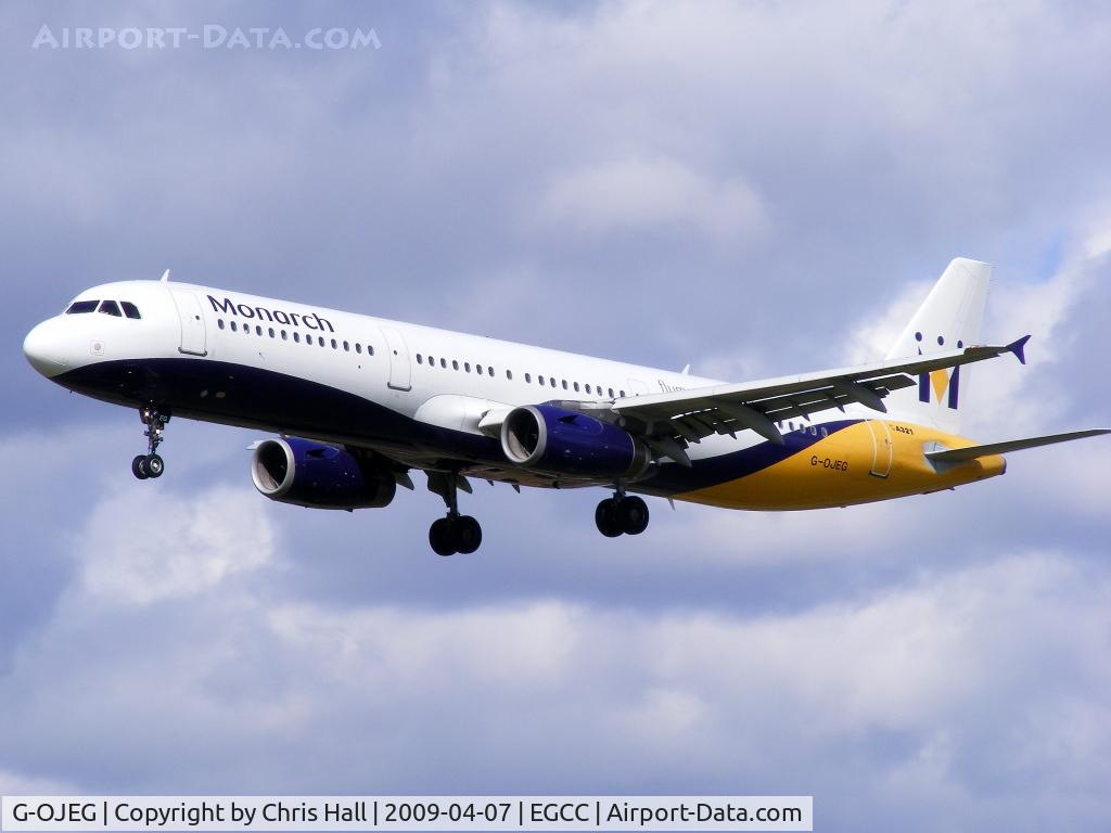 G-OJEG, 1999 Airbus A321-231 C/N 1015, Monarch
