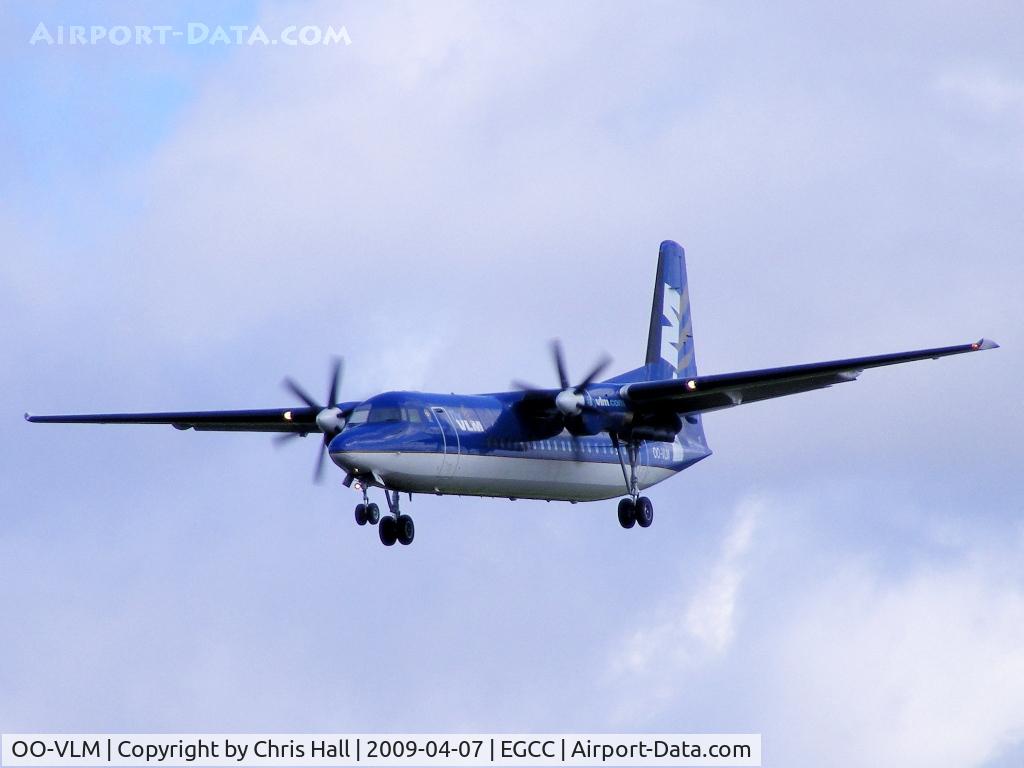 OO-VLM, 1988 Fokker 50 C/N 20135, VLM