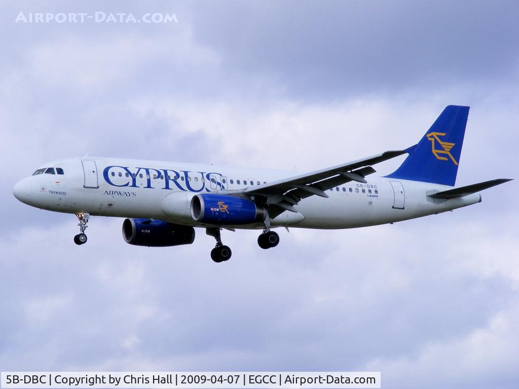 5B-DBC, 1992 Airbus A320-231 C/N 295, Cyprus Airways