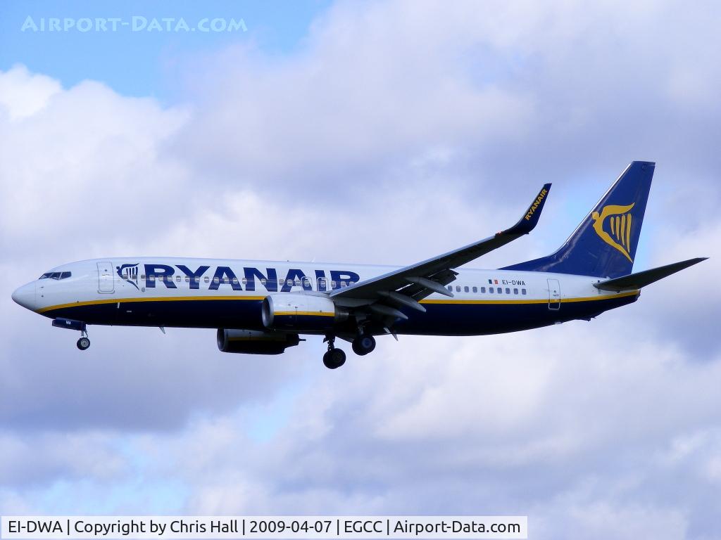 EI-DWA, 2007 Boeing 737-8AS C/N 33617, Ryanair