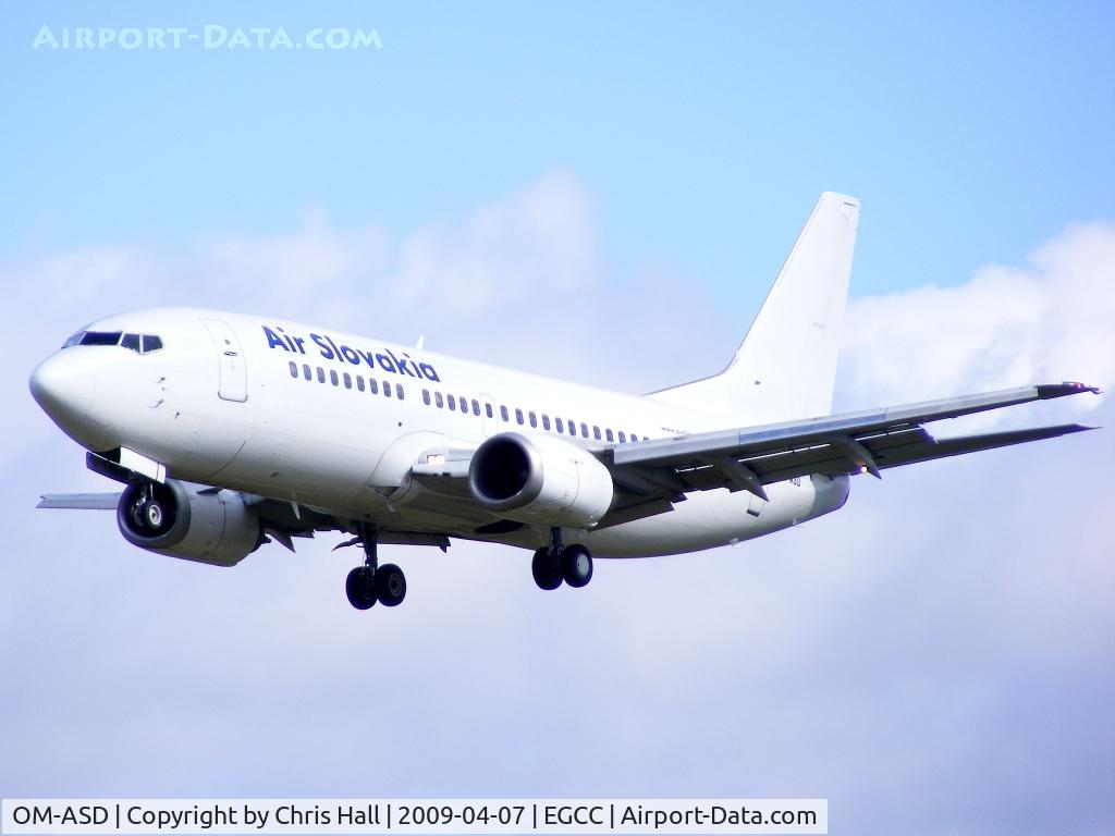 OM-ASD, 1986 Boeing 737-306 C/N 23542, Air Slovakia
