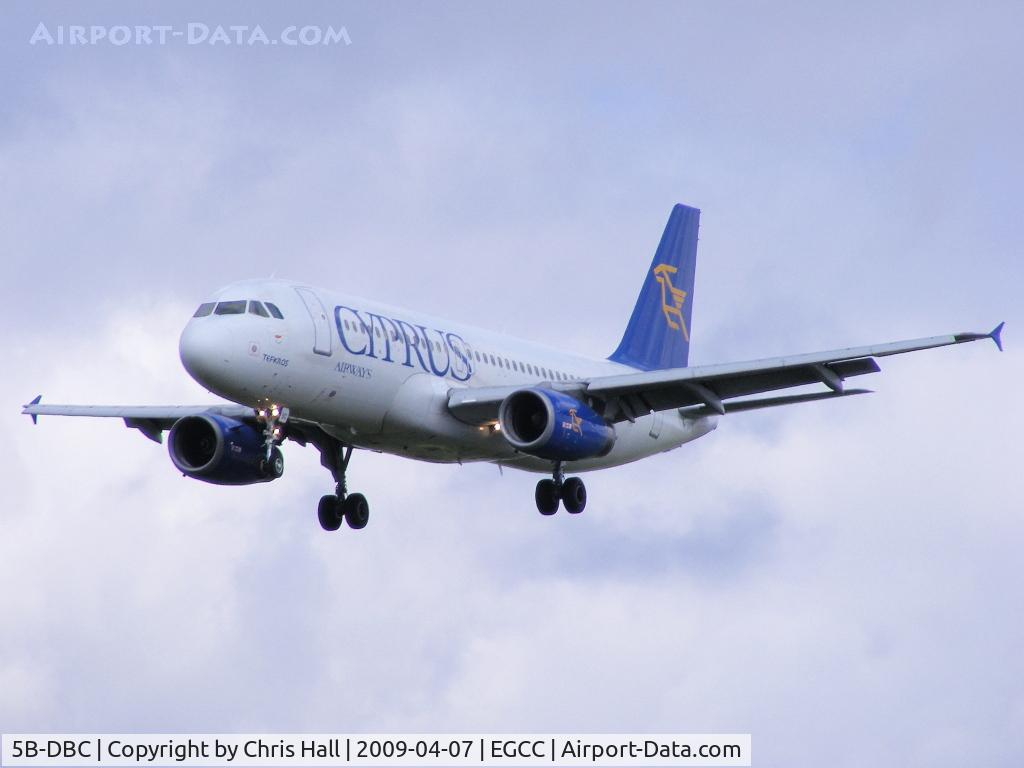 5B-DBC, 1992 Airbus A320-231 C/N 295, Cyprus Airways