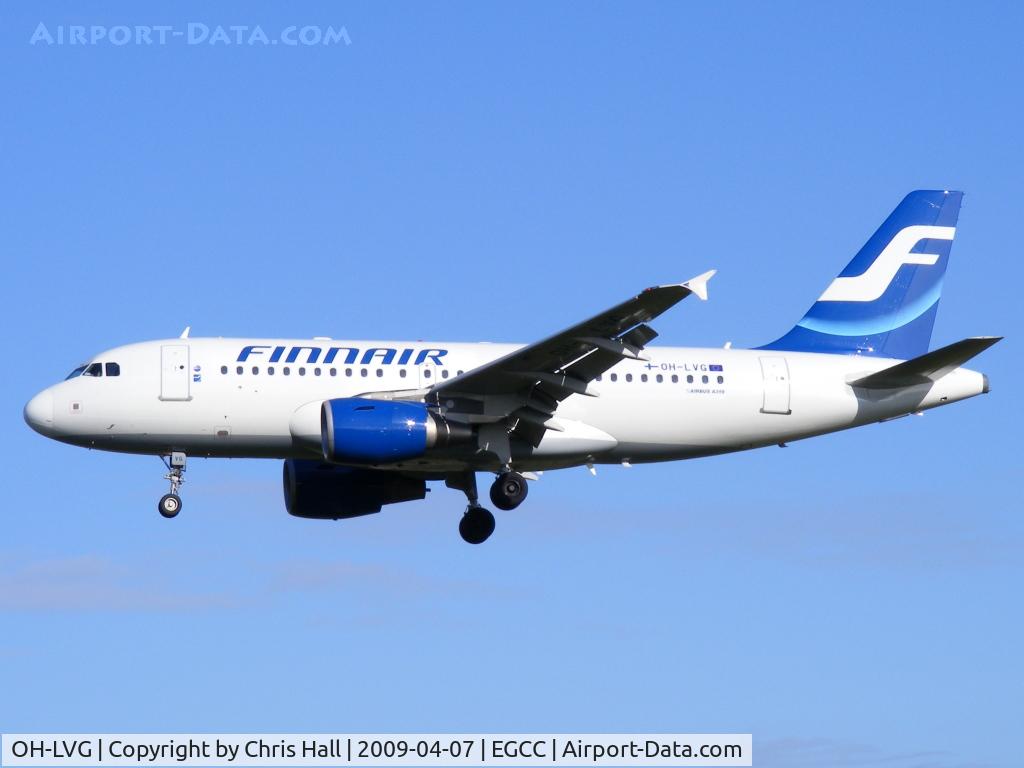 OH-LVG, 2003 Airbus A319-112 C/N 1916, Finnair