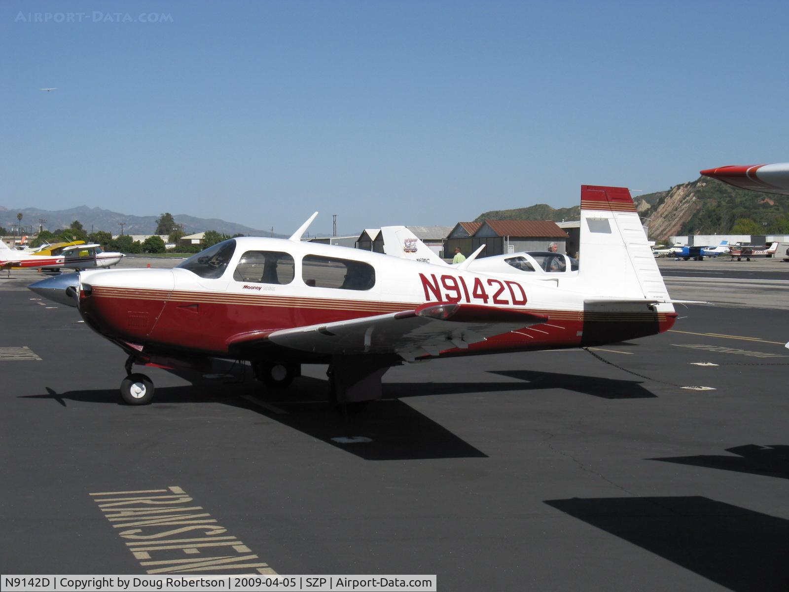N9142D, 1993 Mooney M20J 201 C/N 24-3287, 1993 Mooney M20J MSE, Continental IO-360-A3B6D 200 Hp