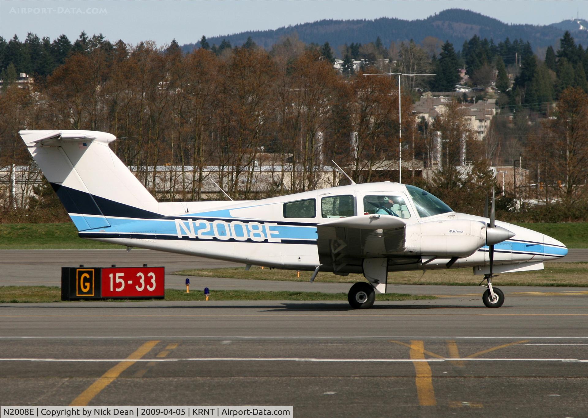 N2008E, 1978 Beech 76 Duchess C/N ME-73, KRNT