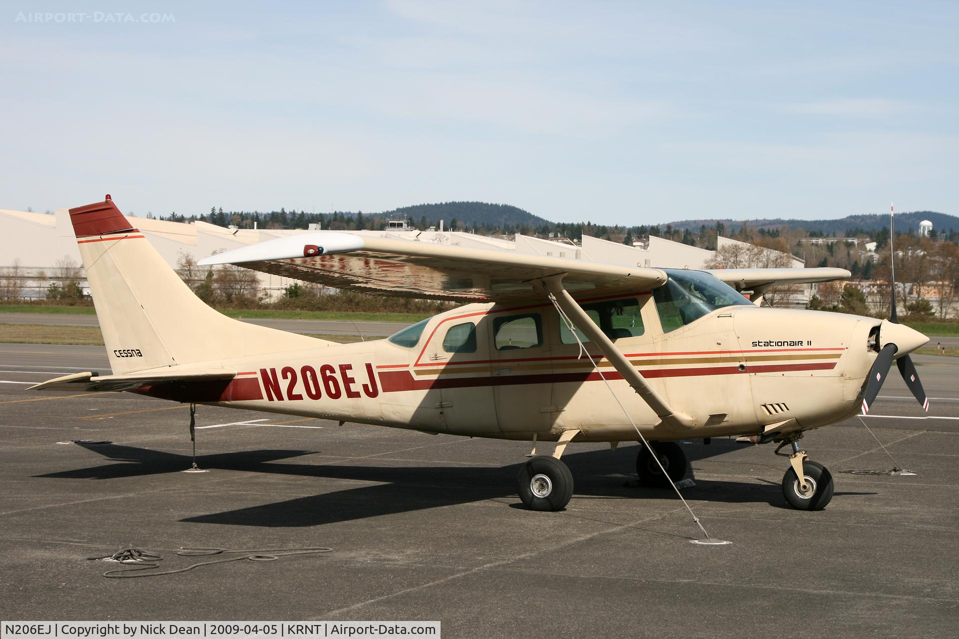 N206EJ, 1974 Cessna U206F Stationair C/N U20602507, KRNT
