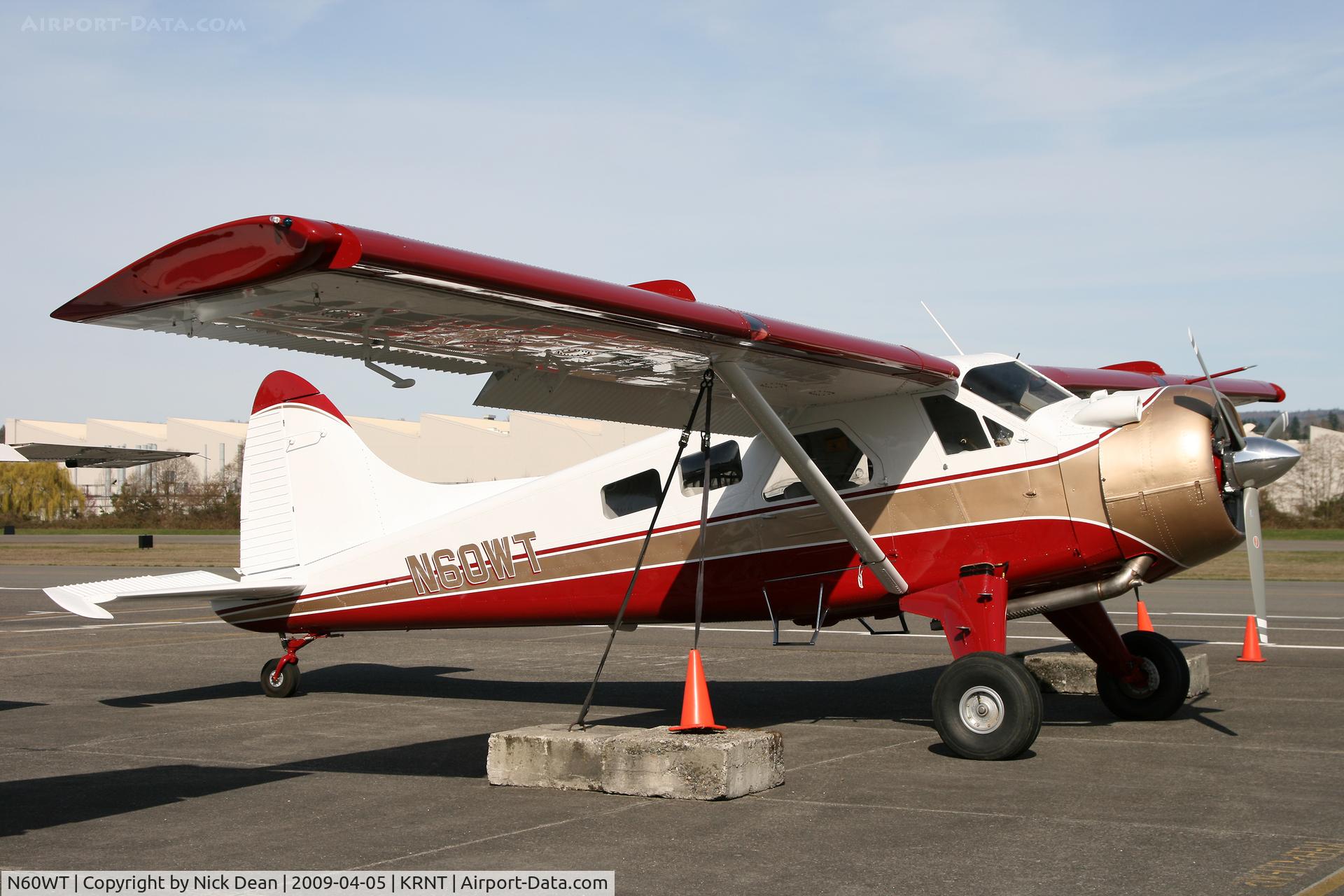 N60WT, De Havilland Canada DHC-2 Beaver Mk.I C/N 491, KRNT