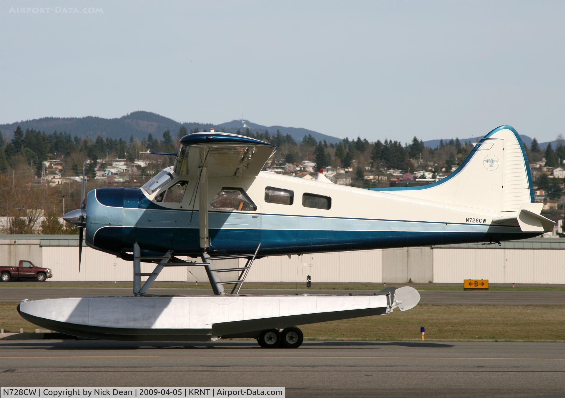 N728CW, 1952 De Havilland Canada DHC-2 Beaver Mk.I C/N 297, KRNT