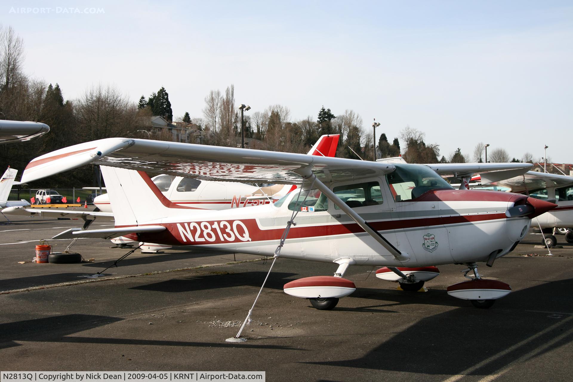 N2813Q, 1971 Cessna 172L C/N 17259813, KRNT