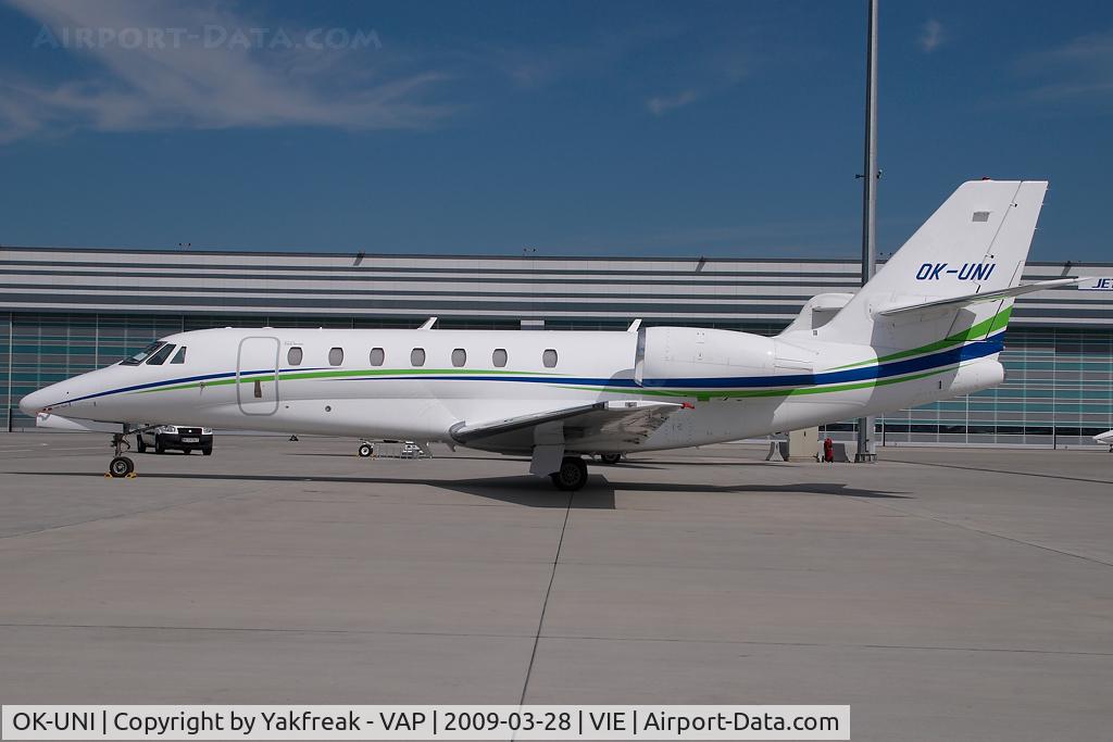OK-UNI, 2007 Cessna 680 Citation Sovereign C/N 680-0139, Cessna 680 Souvereign