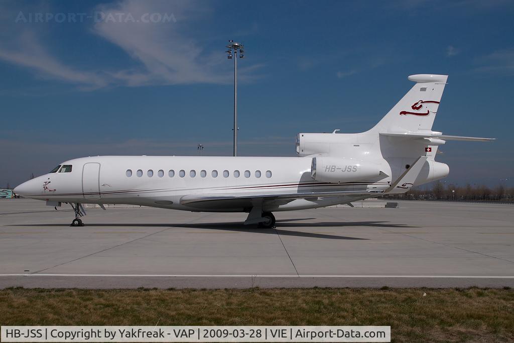 HB-JSS, 2005 Dassault Falcon 7X C/N 002, Falcon 7X