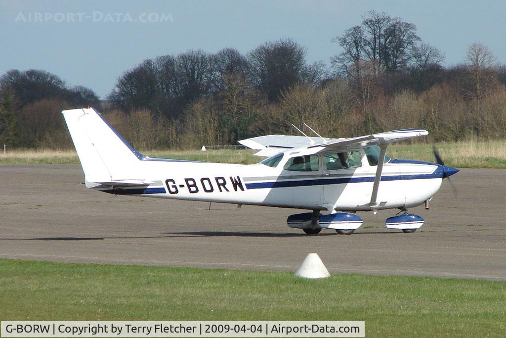 G-BORW, 1981 Cessna 172P C/N 172-74301, Cessna 172P at Enstone