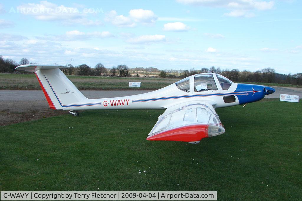 G-WAVY, 1985 Grob G-109B C/N 6374, Grob G109B at Enstone South