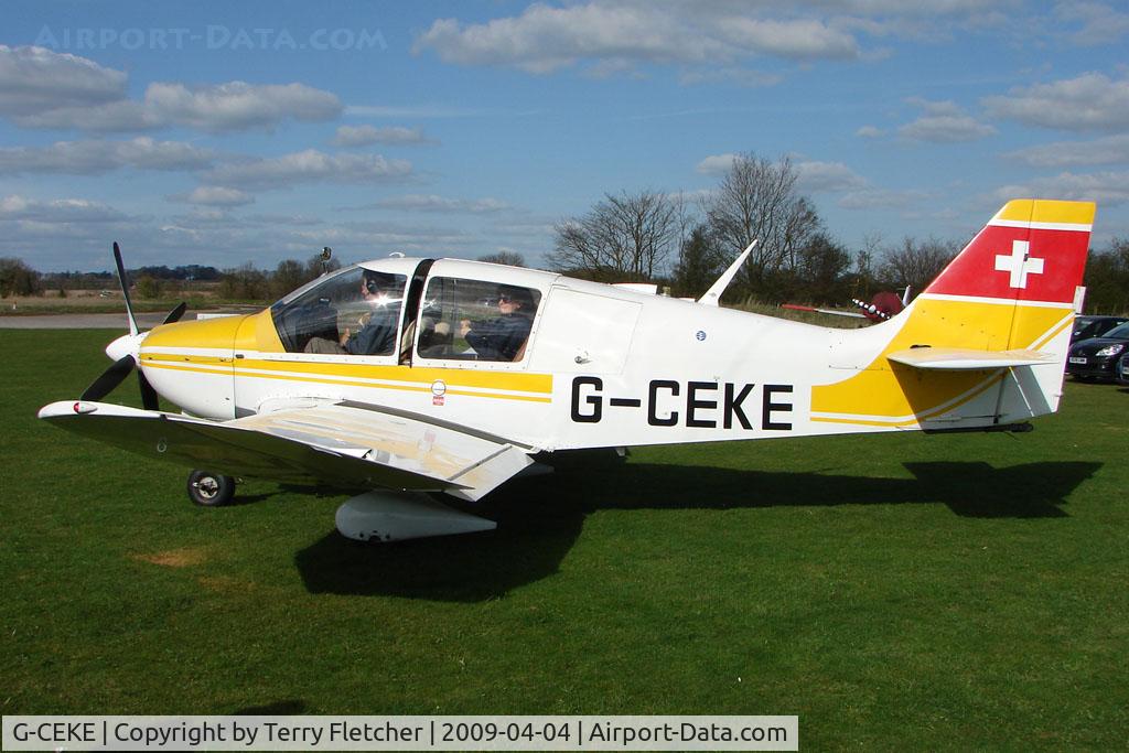 G-CEKE, 1974 Robin DR-400-180 Regent Regent C/N 943, Robin DR400/180 at Enstone South
