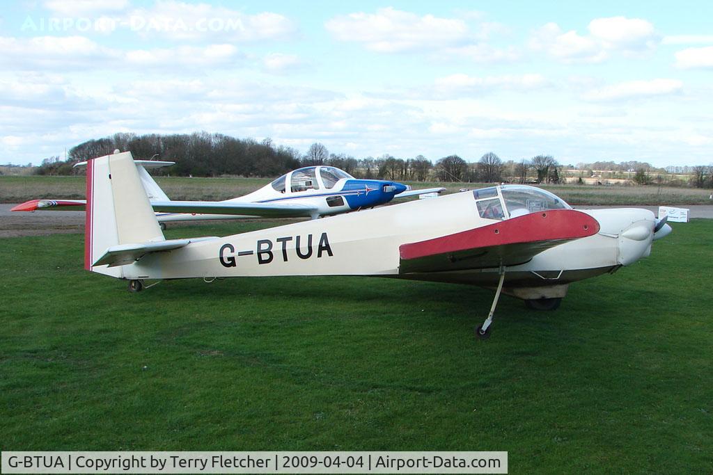 G-BTUA, 1981 Slingsby T-61F Venture T2 C/N 1985, Slingsby T61F Venture at Enstone South