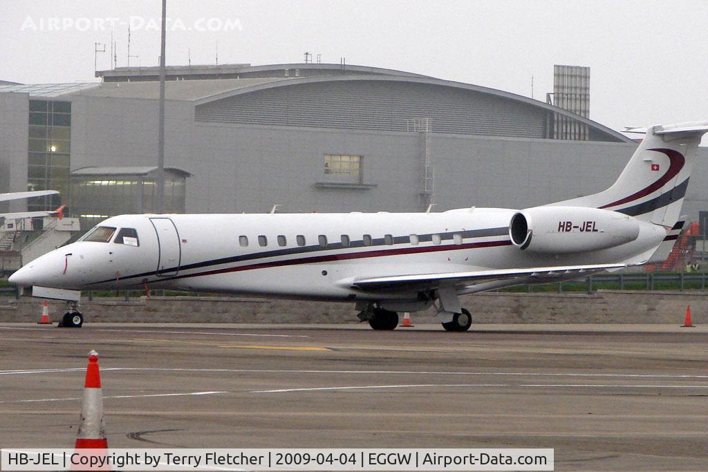 HB-JEL, 2005 Embraer EMB-135BJ Legacy C/N 14500933, Swiss Legacy at Luton