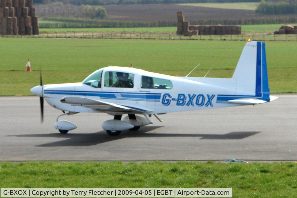 G-BXOX, 1978 Grumman American AA-5A Cheetah C/N AA5A-0694, Grumman AA-5A at Turweston