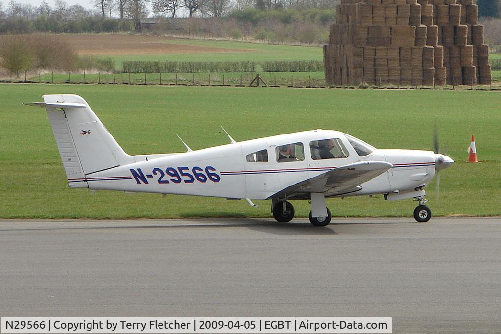 N29566, 1979 Piper PA-28RT-201 Arrow IV C/N 28R-7918146, Piper at Turweston