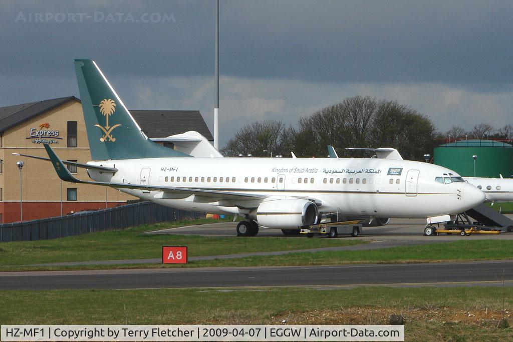 HZ-MF1, 2002 Boeing 737-7FG BBJ C/N 33405, Boeing 737BBJ of the Saudi Finance Ministry