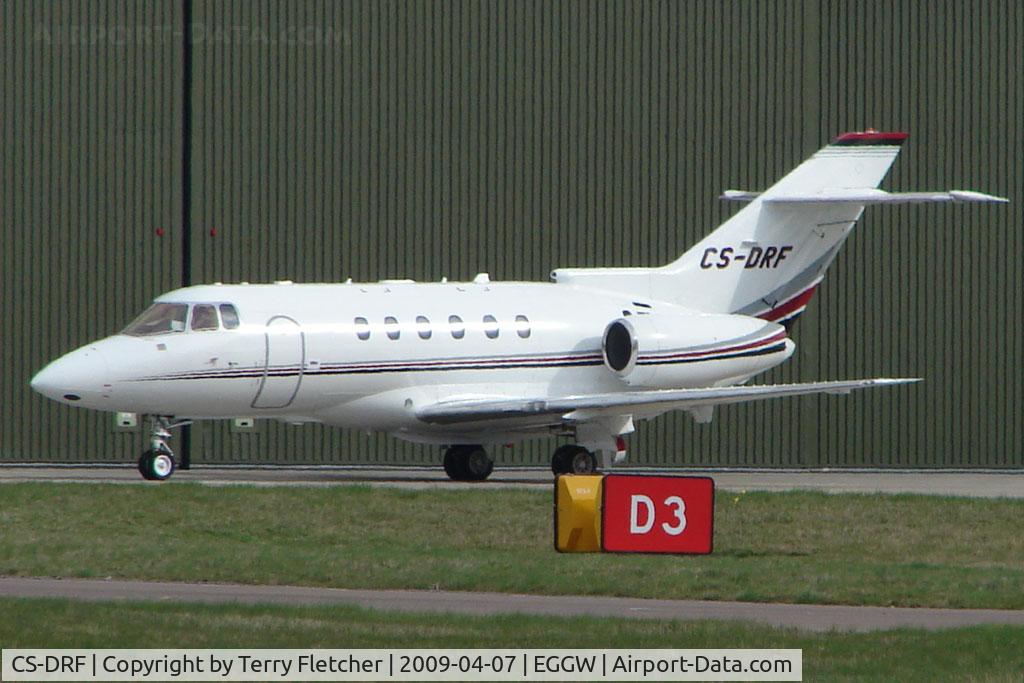 CS-DRF, 2005 Raytheon Hawker 800XP C/N 258730, Netjets Europe Hawker 800XP at Luton