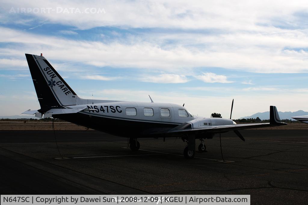 N647SC, 1973 Piper PA-31P Navajo Navajo C/N 31P-7300129, Glendale