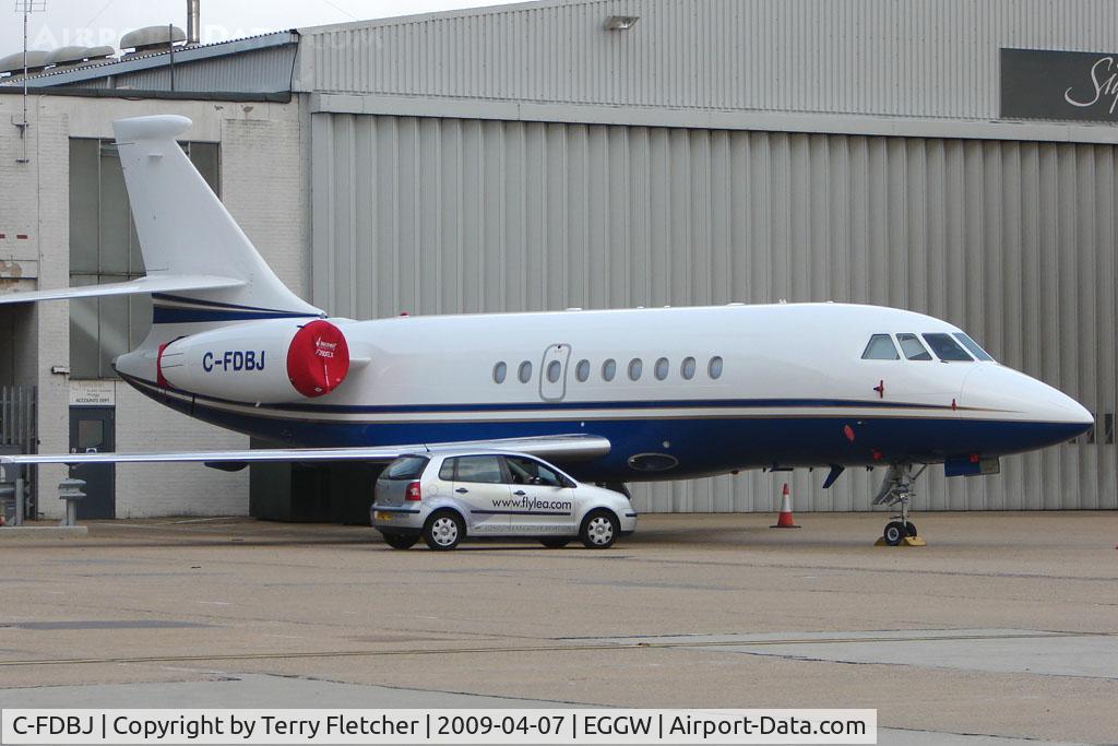 C-FDBJ, 2007 Dassault Falcon 2000EX C/N 145, Falcon 2000EX at Luton