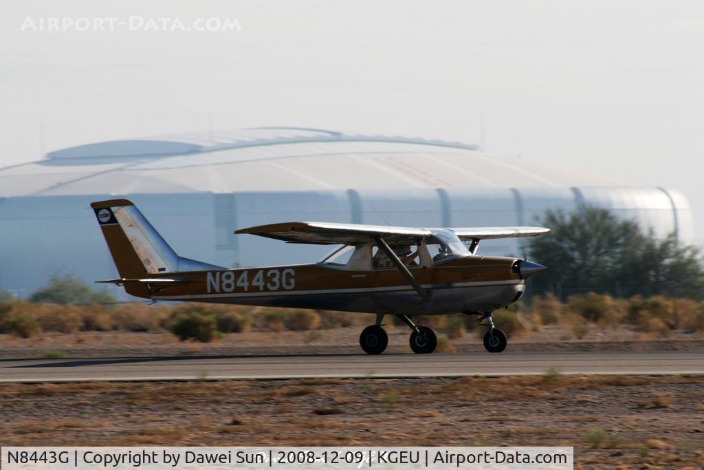 N8443G, 1965 Cessna 150F C/N 15062543, Glendale