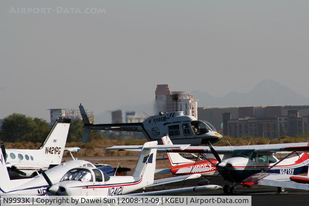 N9993K, Bell 206B JetRanger C/N 2054, @ KGEU