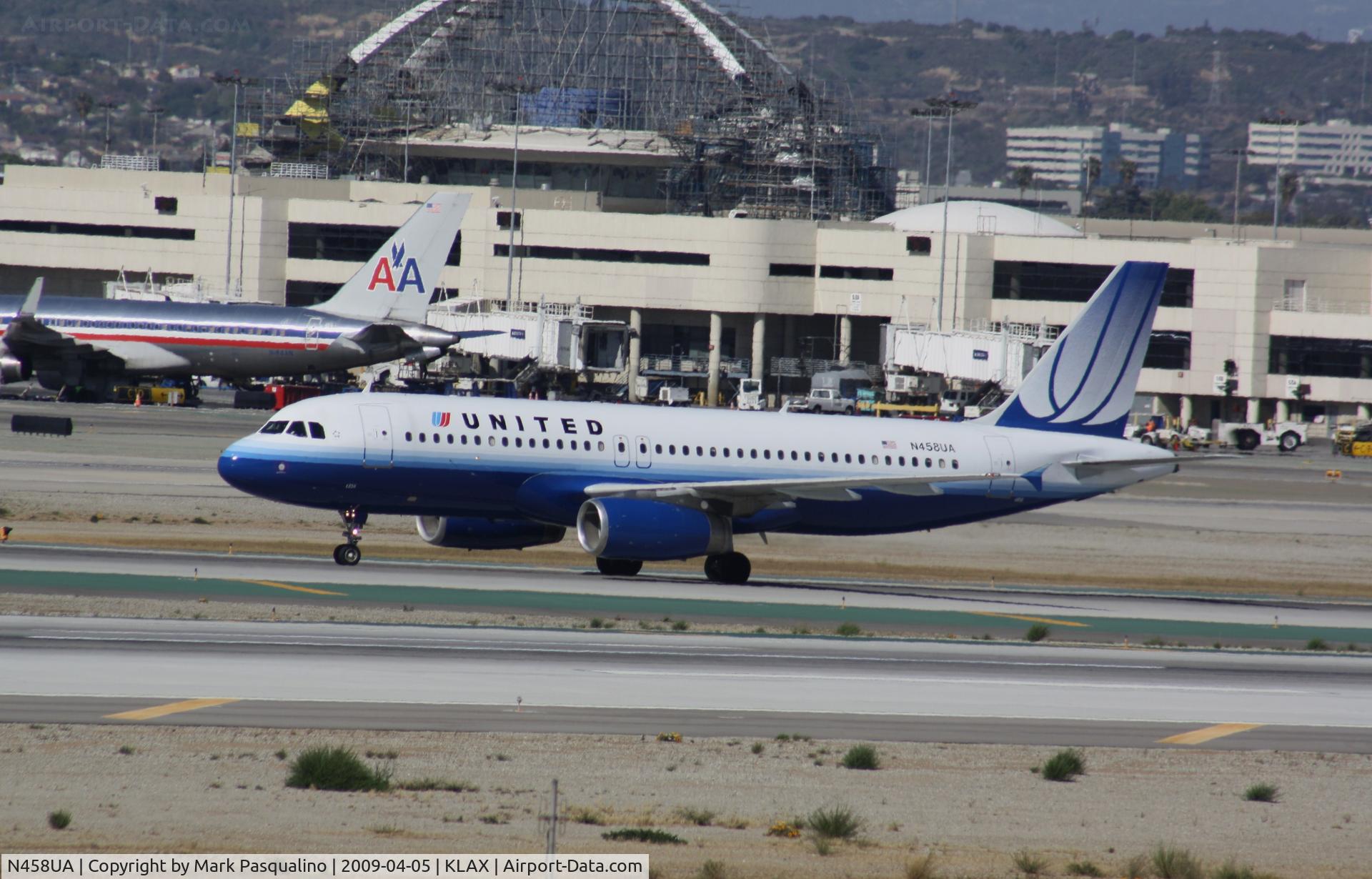 N458UA, 2000 Airbus A320-232 C/N 1163, Airbus A320
