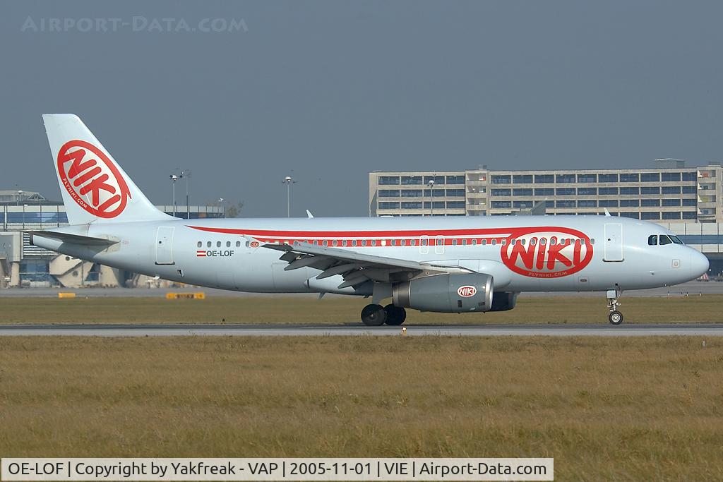 OE-LOF, 1997 Airbus A320-232 C/N 667, Fly Niki Airbus A320