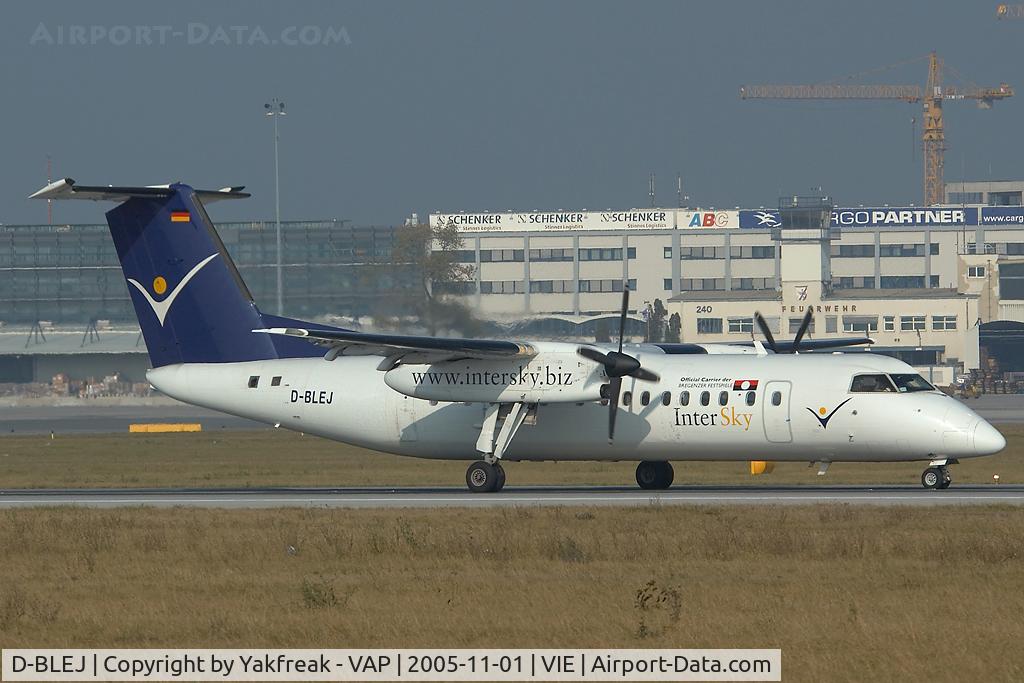 D-BLEJ, 1998 De Havilland Canada DHC-8-314 Dash 8 C/N 521, Intersky Dash 8-300