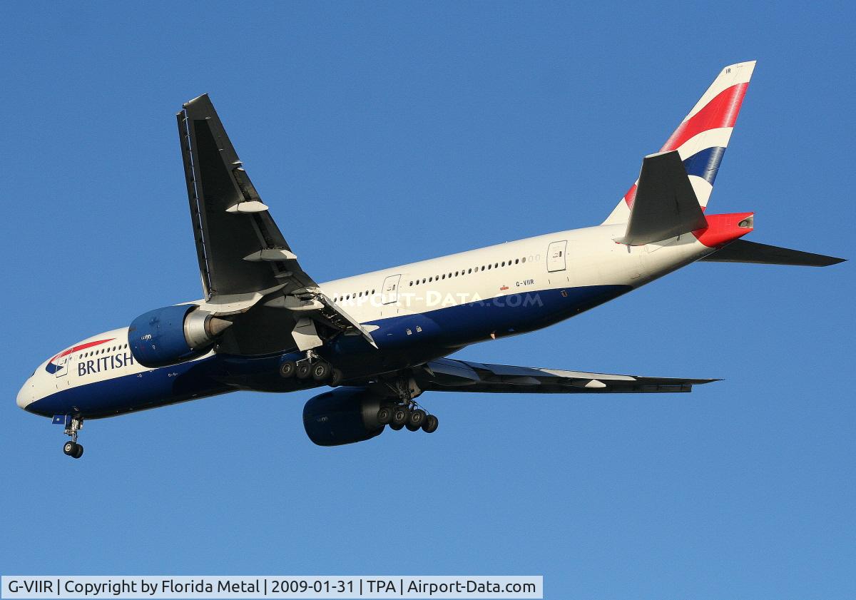 G-VIIR, 1999 Boeing 777-236 C/N 29322, British 777-200