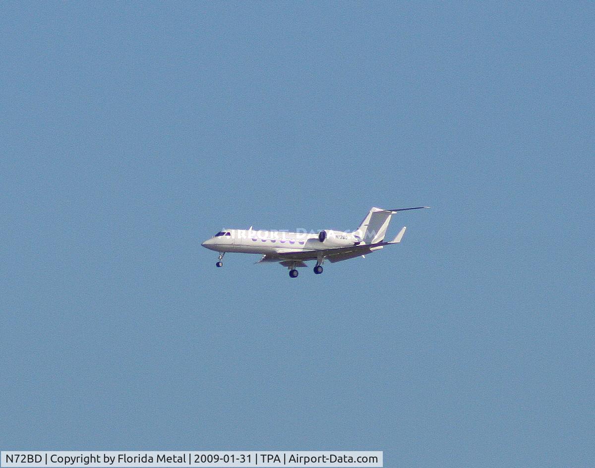 N72BD, 2000 Gulfstream Aerospace G-IV C/N 1420, Gulfstream IV in for Superbowl