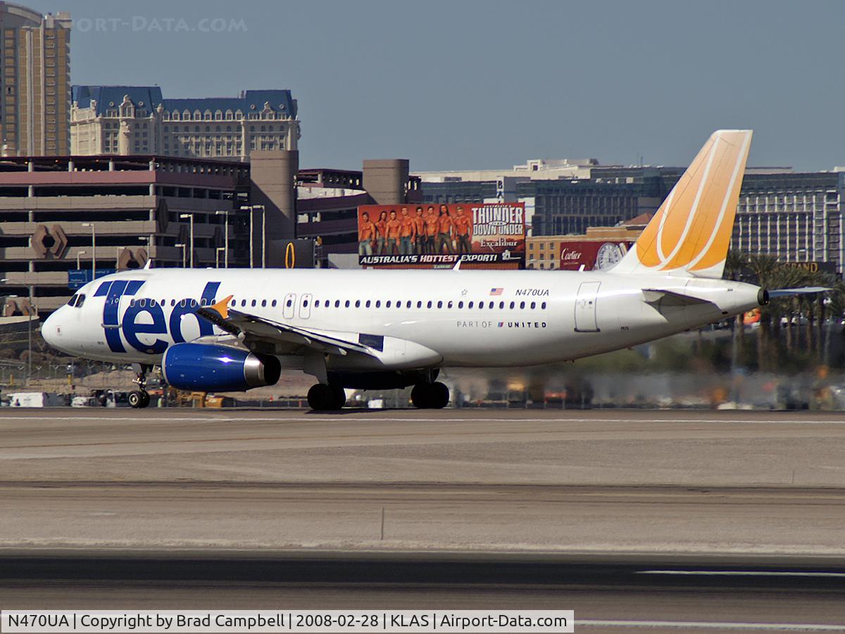 N470UA, 2001 Airbus A320-232 C/N 1427, Ted Airlines / 2001 Airbus Industrie A320-232