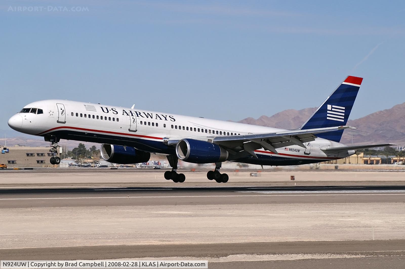 N924UW, 1983 Boeing 757-225 C/N 22204, US Airways / 1995 Boeing 757-2B7