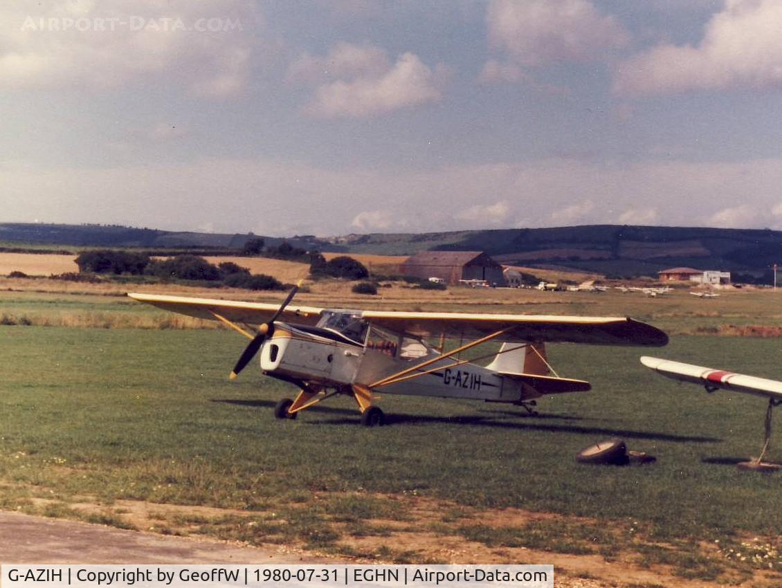 G-AZIH, 1959 Auster J-1N Alpha C/N 3395, Auster J/1N G-AZIH at Sandown July 1980