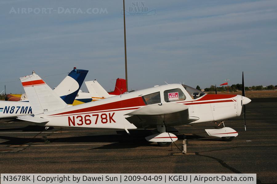N3678K, 1967 Piper PA-28-140 C/N 28-23684, PA-28