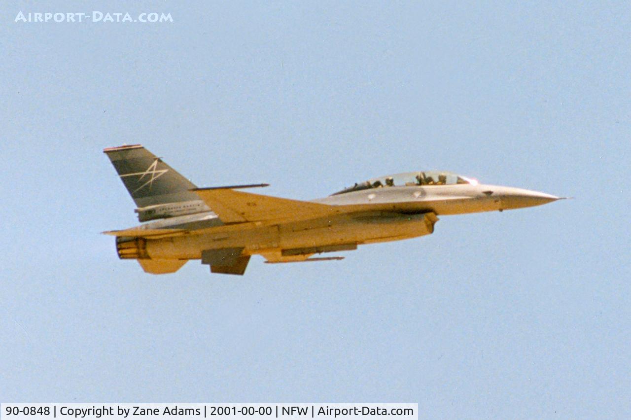 90-0848, 1990 General Dynamics F-16D Fighting Falcon C/N CD-15, USAF F-16D used by Lockeheed Maritn and a test and chase vehicle