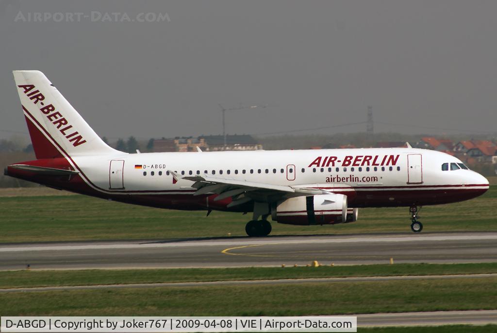 D-ABGD, 2004 Airbus A319-132 C/N 2335, Air Berlin Airbus A319-132