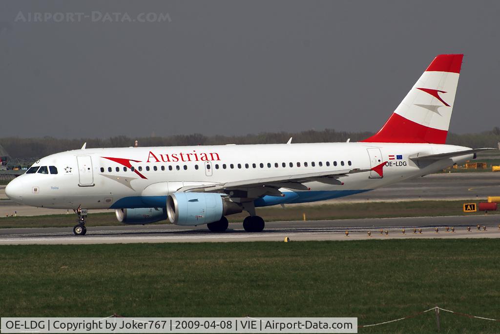 OE-LDG, 2006 Airbus A319-112 C/N 2652, Austrian Airlines Airbus A319-112