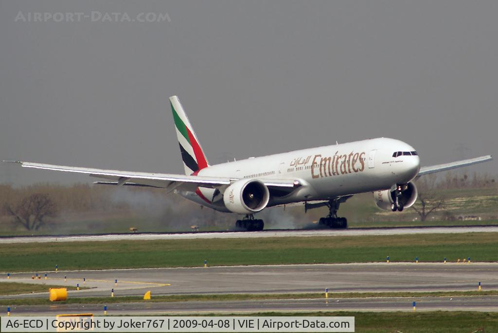 A6-ECD, 2007 Boeing 777-36N/ER C/N 32795, Emirates Boeing 777-31H(ER)