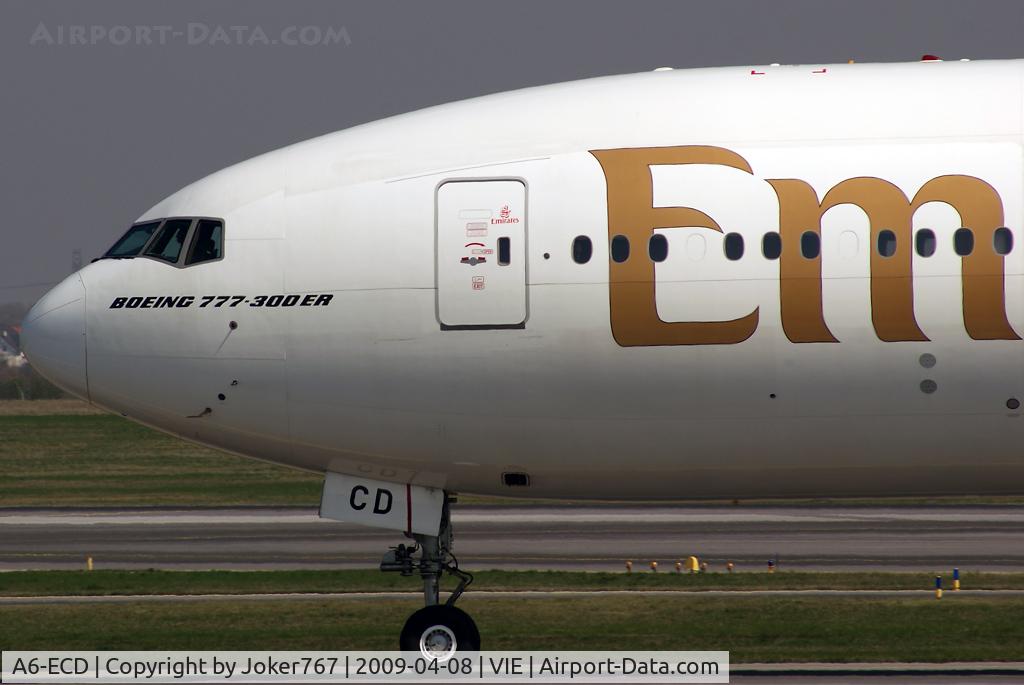 A6-ECD, 2007 Boeing 777-36N/ER C/N 32795, Emirates Boeing 777-31H(ER)